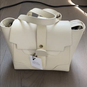 NEW senreve mini maestra in cream